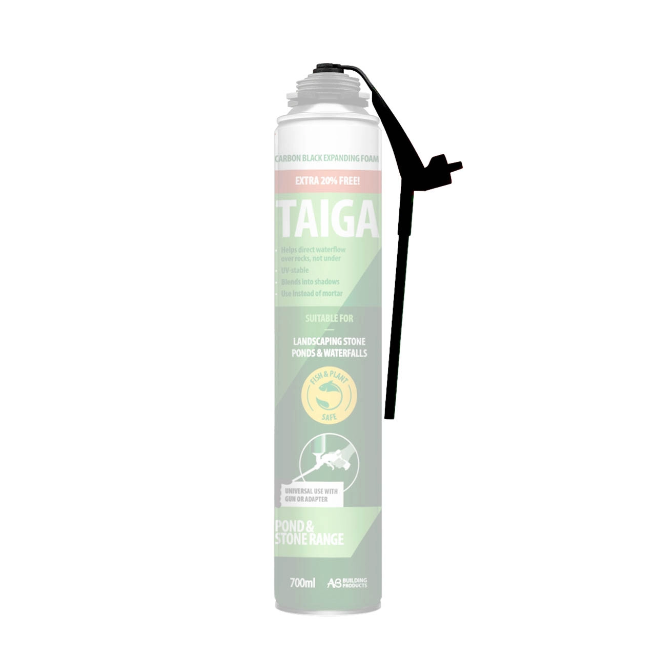 Taiga Carbon Black PU Landscape Expanding Foam - Image 6